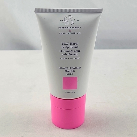 NWT Drunk Elephant T.L.C. Happi Scalp Scrub refine & volumize 10% AHA BHA - Picture 1 of 3